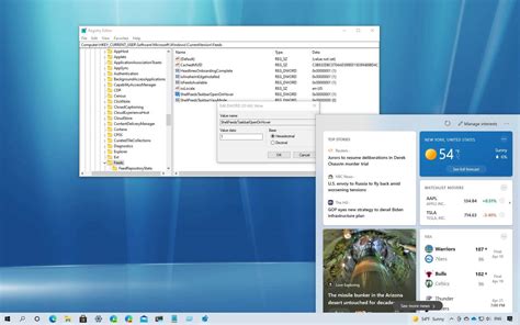 How To Prevent Taskbar News And Interests Open On Hover On Windows Pureinfotech