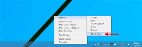 Make Your Own Windows 8 Start Menu With A Custom Toolbar