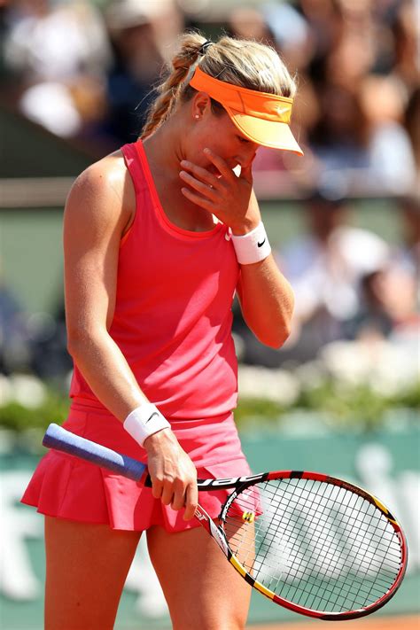 Eugenie Bouchard 2014 French Open At Roland Garros Semifinals • Celebmafia