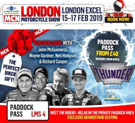 The Carole Nash Mcn London Motorcycle Show See Tickets Blog