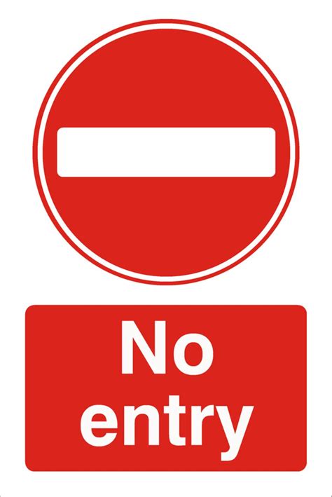 No Entry Signs Images ClipArt Best