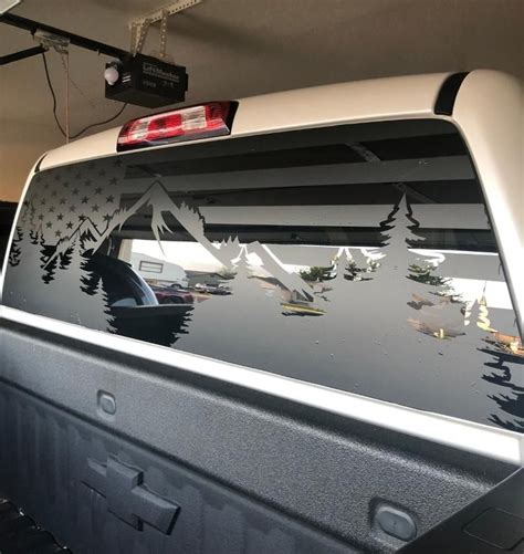 Dodge Ram Rear Window Decals