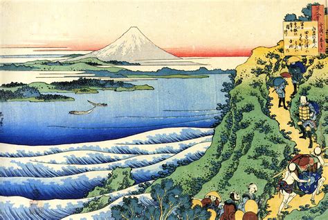 Mount Fuji Japanese Artwork Katsushika Hokusai Thirtysix