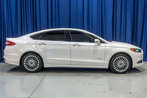 Used 2014 Ford Fusion Titanium Hybrid Fwd Hybrid Electric Sedan For