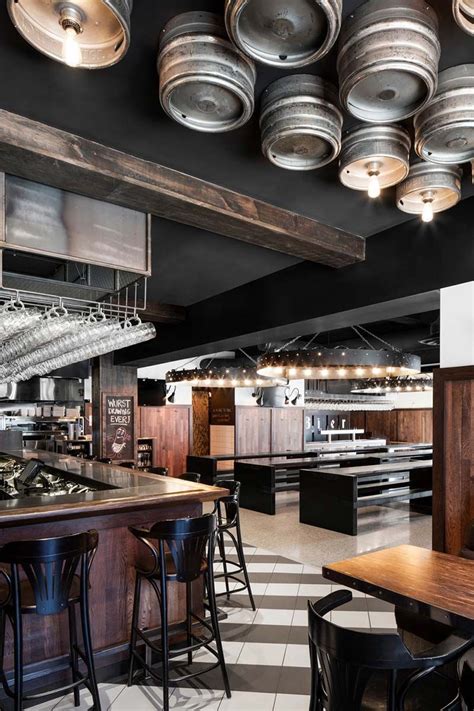 Industrial Bar And Restaurant Design In Montreal Canada Industrial