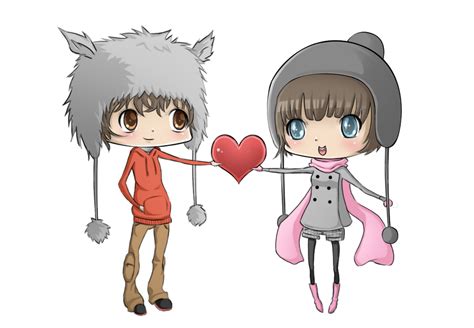 Chibi Love By Puffyko On Deviantart