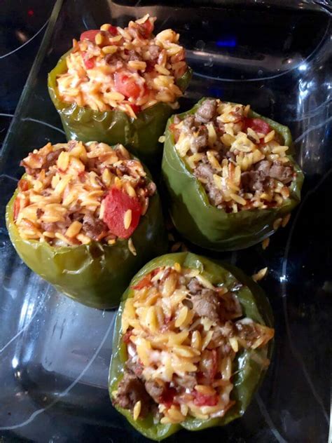 Beef And Rice Stuffed Peppers Recipe Ketchup