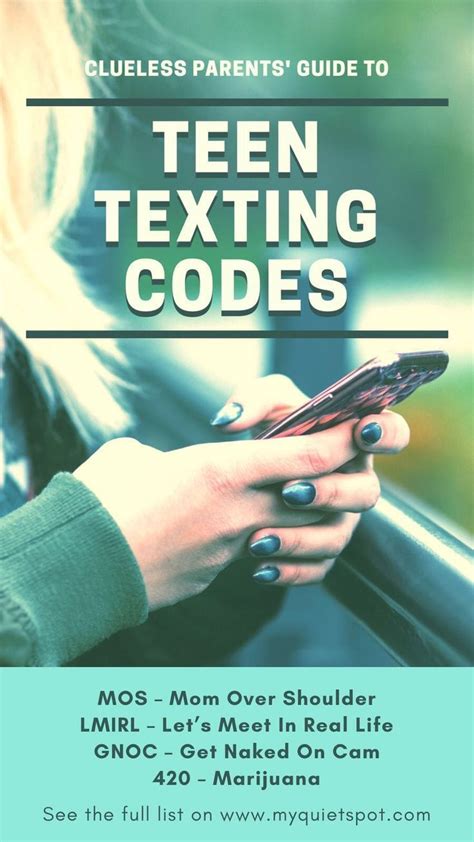 Kids Secret Texting Codes That All Parents Should Know And Be Aware Of