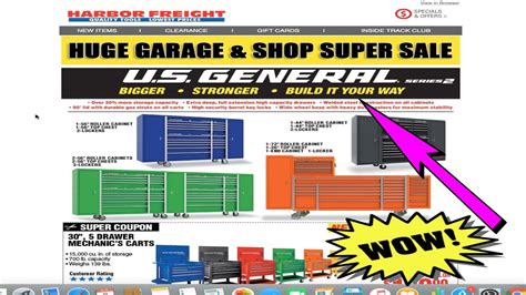 Us General Series 2 Toolboxesharbor Freight Youtube