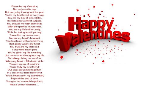 The most overlooked fact about valentine's day is that it's not just about romantic relationships. Famous Greeting Valentines Day poems wishes - This Blog ...