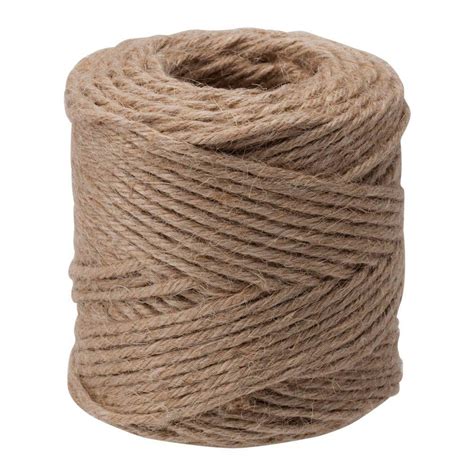 Crown Bolt 30 X 190 Ft Natural Twisted Jute Twine 72786 The Home Depot
