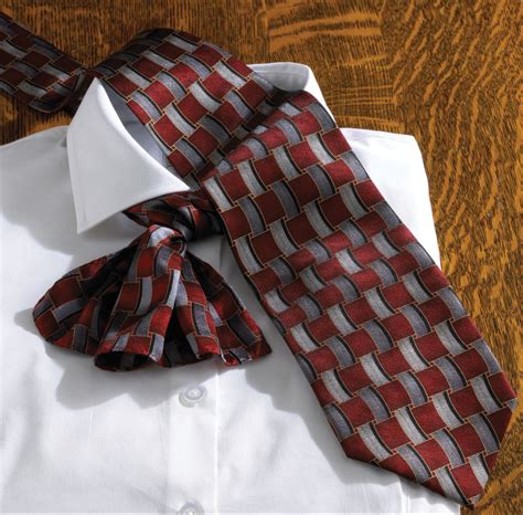 But how to tie a scarf? Silk Basket Weave Mens Ties & Ladies Scarves: SharperUniforms