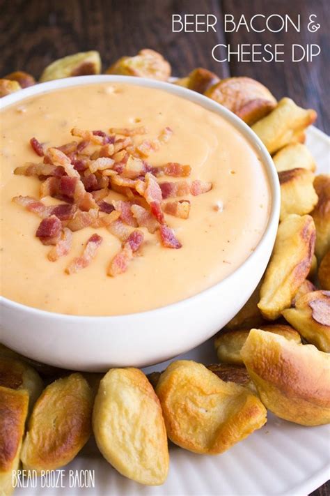 Beer Bacon And Cheese Dip Recipe Bread Booze Bacon