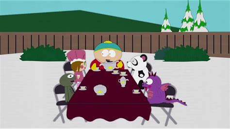 South Park S01e13 Cartmans Back Yard Tea Party With Clyde Frog
