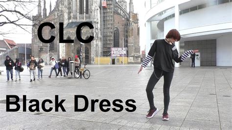 Kpop In Public Clc Black Dress Youtube