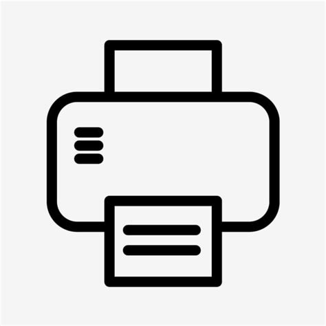 Printer Icon Clipart Png Images Printer Vector Icon Printer Icons