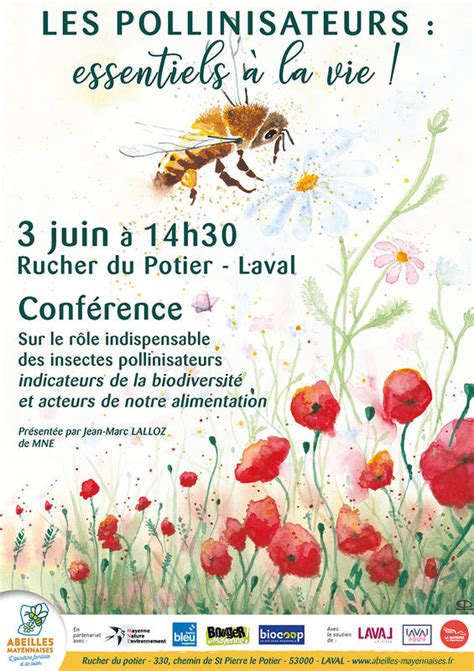 Conférence Sur Le Rôle Indispensable Des Insectes Pollinisateurs à