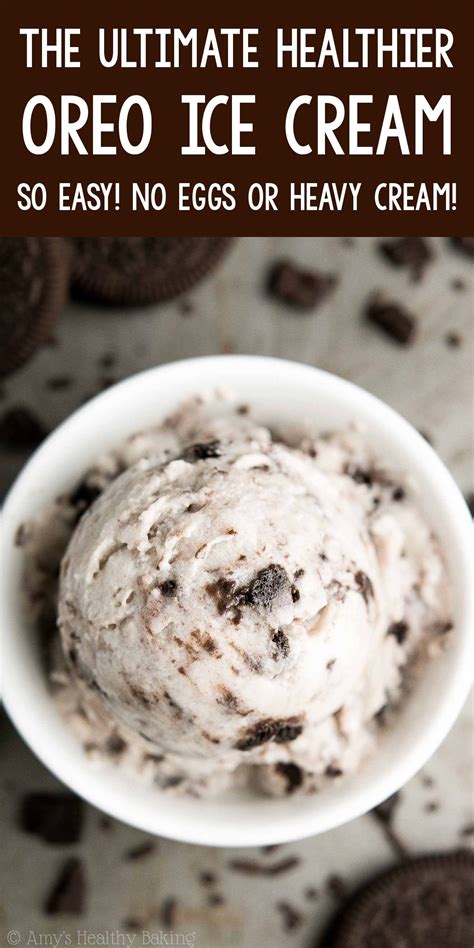 As an ice cream lover, she was in heaven. Healthier Cookies 'n Cream Ice Cream in 2020 | Low calorie cookies, Healthy cookies, Cookies n ...