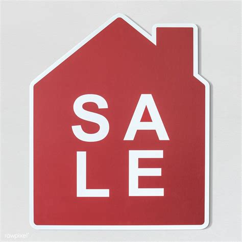 Home For Sale Icon Symbol Premium Image By Buying Your