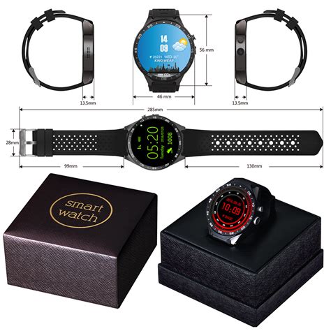 Kingwear Kw88 Lemfo Kw88 Review Smartwatch Manuals