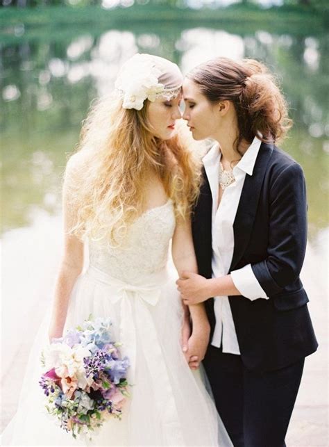 I Now Pronounce You Woman And Wife How To Dress For A Lesbian Wedding