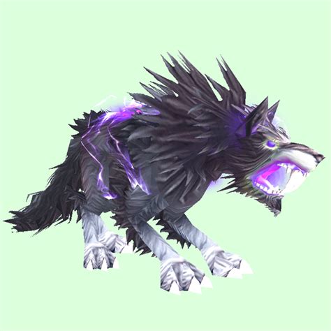 Stormy Purple Grey Saber Worg Pet Look Petopia Hunter Pets In The