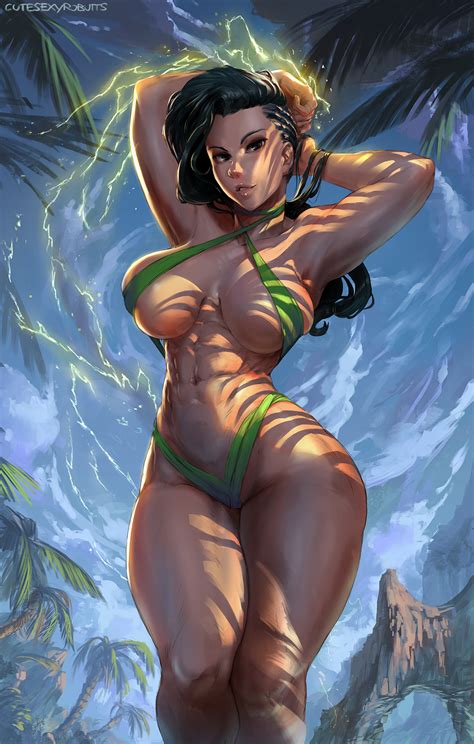 Laura Matsuda Street Fighter And 1 More Drawn By Cutesexyrobutts