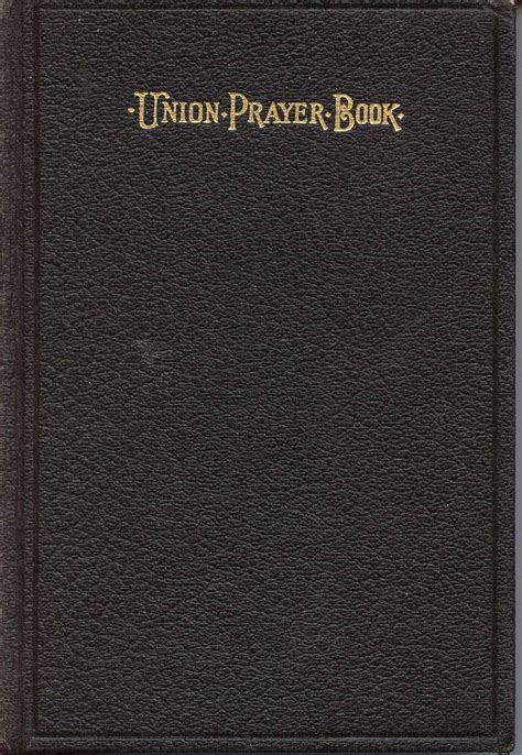 The Union Prayer Book For Jewish Worship Part Ii Central Conference Of