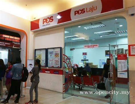 Boleh pergi ke pejabat pos besar atau pejabat pos cawangan. Post Office (Pejabat Pos Malaysia) @ Aeon Bukit Tinggi ...