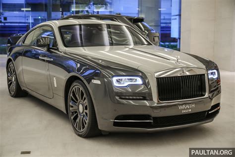 Rolls Royce Wraith Eagle Viii 纪念百年前人类首次不间断飞越大西洋特仕版 全球限量50辆 大马仅有一辆配额