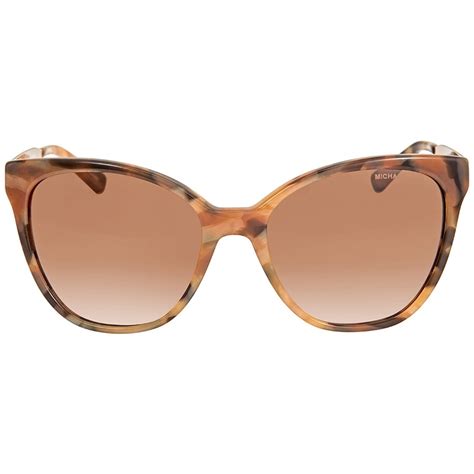 michael kors brown gradient cat eye sunglasses mk2058f 331113 55 michael kors sunglasses