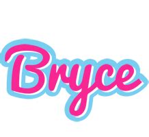 Bryce Logo Name Logo Generator Popstar Love Panda Cartoon Soccer America Style