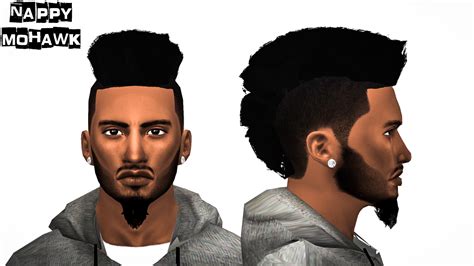 Sims 4 Ccs The Best Ts3 Nappy Fros Hair Conversions For Males By