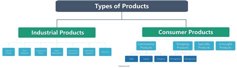 Types of Products (Consumer Products and Industrial Products)