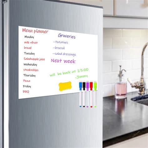 Magnetic Board A3 Size Flexible Fridge Refrigerator Magnets Magnetic
