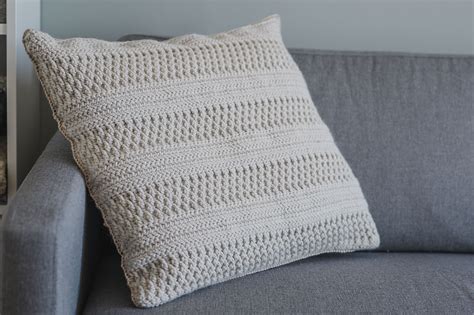Simple Crochet Pillow Cover Pattern 2 Easy Crochet Stitches