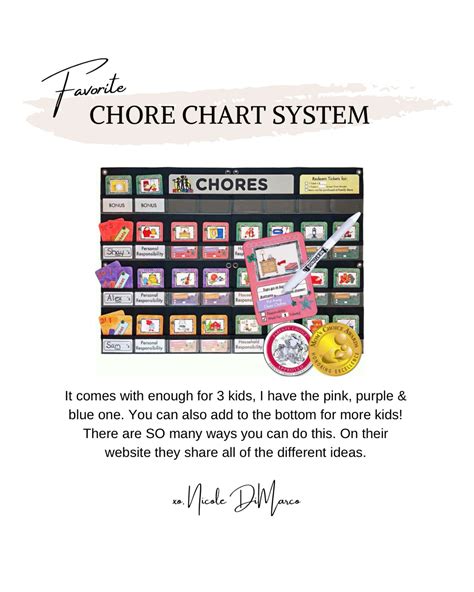 Shop Neatlings Chore System Chore And Other Curated Products On Ltk
