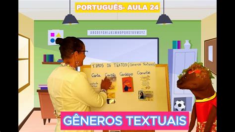 PortuguÊs Aula 24 Conhecendo Mais GÊneros Textuais Youtube