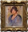 Portrait de femme Gabrielle Renard von Pierre-Auguste Renoir auf artnet