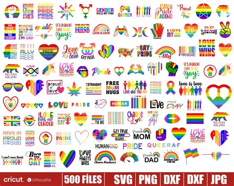 lgbt svg bundle gay pride svg lgbt png files lesbian svg etsy australia