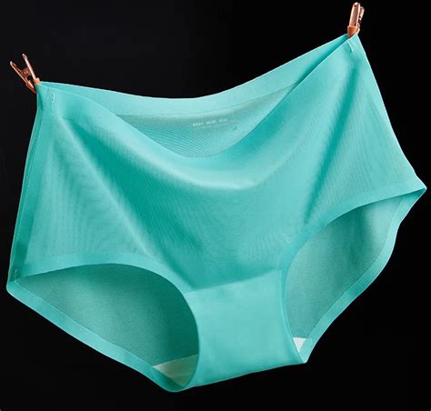 2019 New Arrival Sexy Underwear Women Brand Silk Thong Seamless Briefs