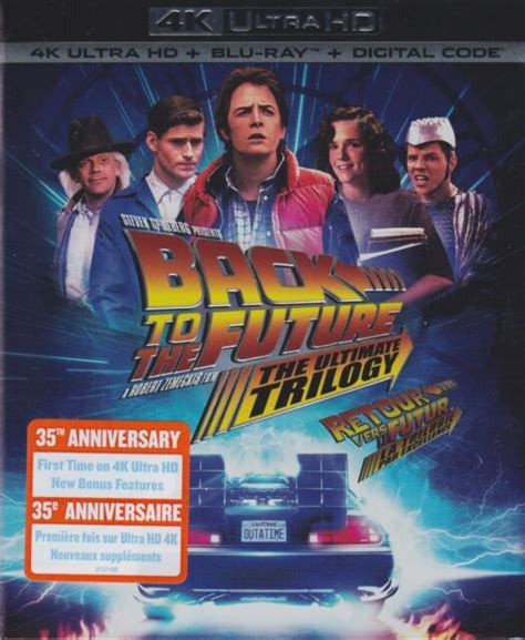 Back To The Future The Ultimate Trilogy 4k Blu Ray Digital Ebay