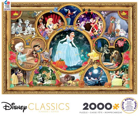 Ceaco Disney 2000 Classics 2000 Piece Jigsaw Puzzle