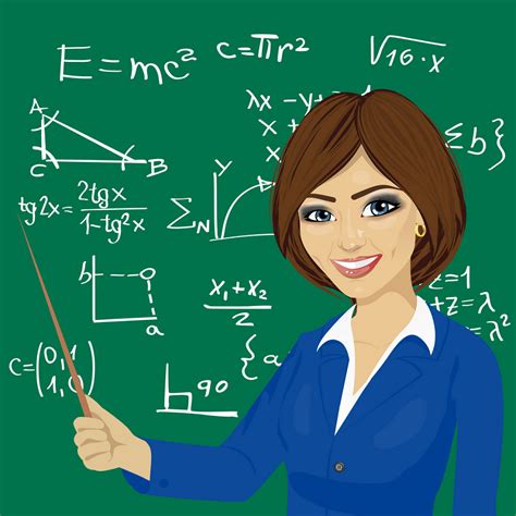 Smiling Math Teacher Png Clipart World