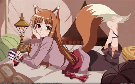 spice and wolf wallpaper spicy wolf minitokyo