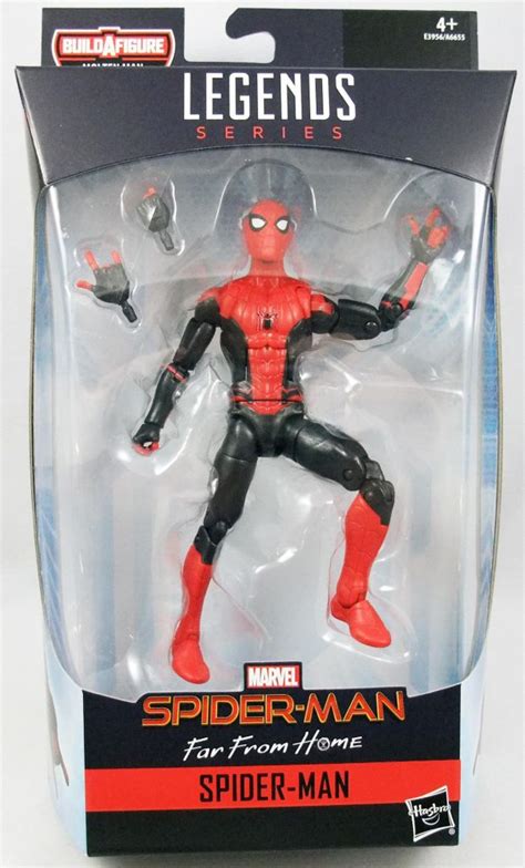 Spider jet & web strike spiderman battle molten man ! Spider-Man Far From Home Marvel Legends Molten Man Spider ...