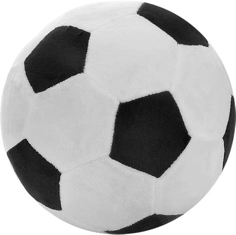 T Play Plush Soccer Balls Fluffy Stuffed Soccer Ball Plush