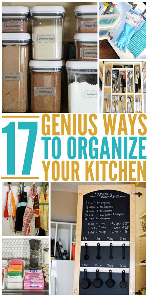 Genius Tricks To Show You How To Organize Your Kitchen