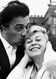 Fellini and Masina, 1955 | Movie directors, Cinema, Film director