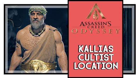 Assassin S Creed Odyssey Kallias Cultist Location Peloponnesian League
